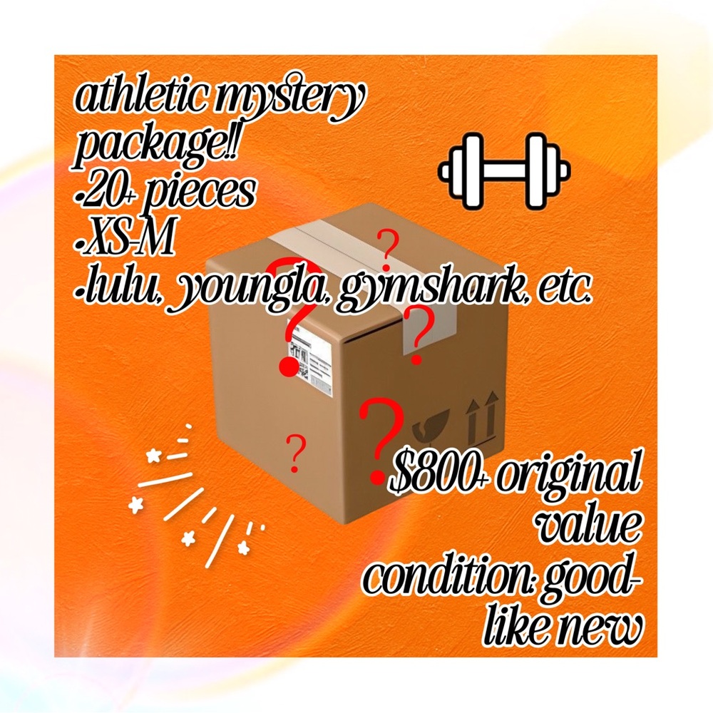 Gymshark Athletic Mystery Package - Multi-Color